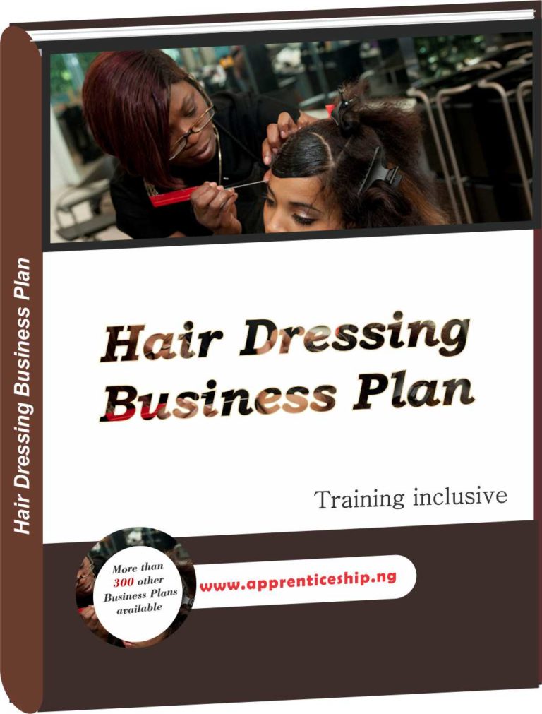 HAIR AND BEAUTY SALON BUSINESS PLAN Apprenticeship